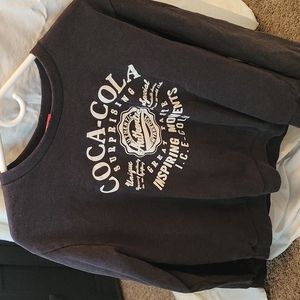 Coca Cola women's crew neck